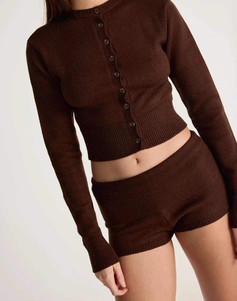 Basic Slim Low Waist Home Shorts