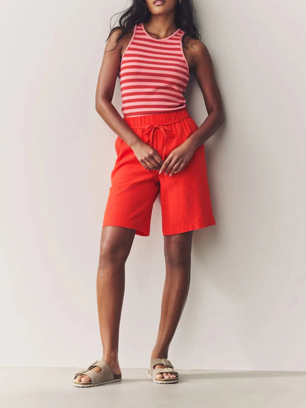 Casual Versatile Loose Drawstring Shorts