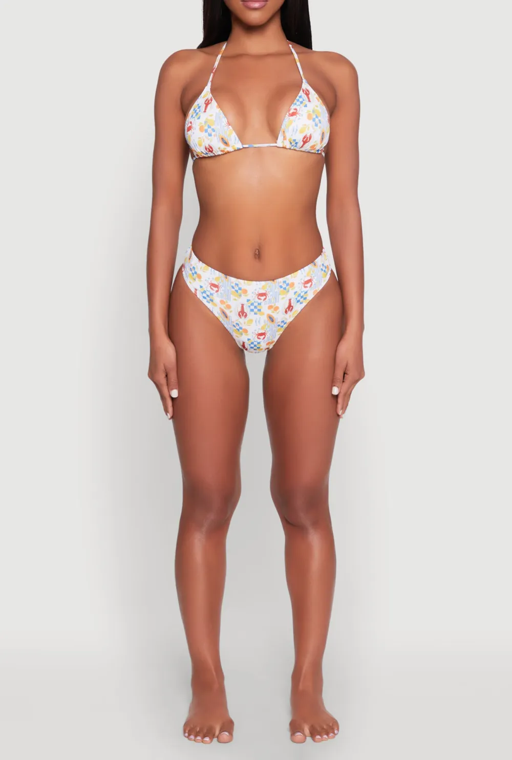 Full Printed Bikini Bottoms