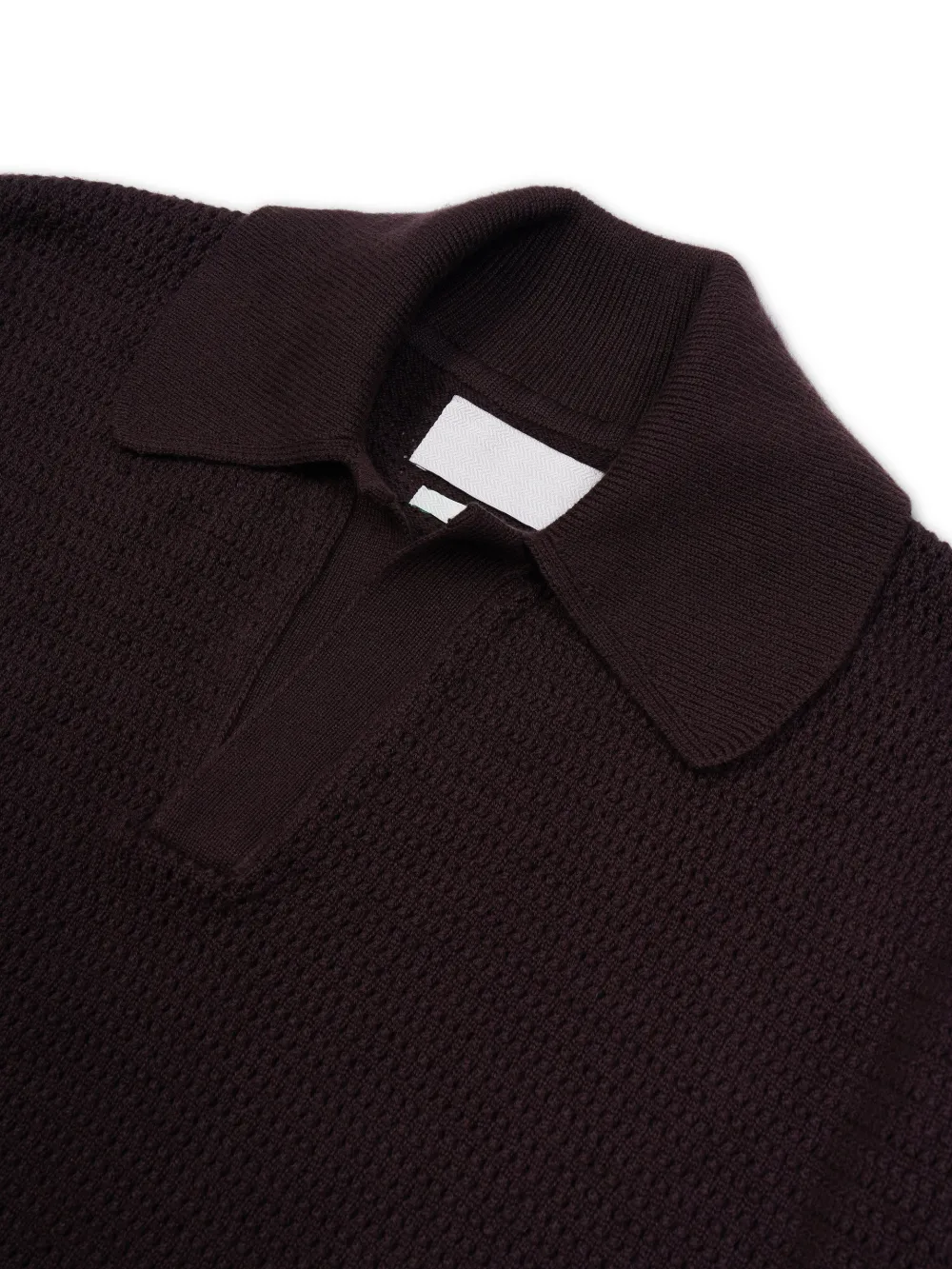 Brown Short Sleeve Polo Shirt