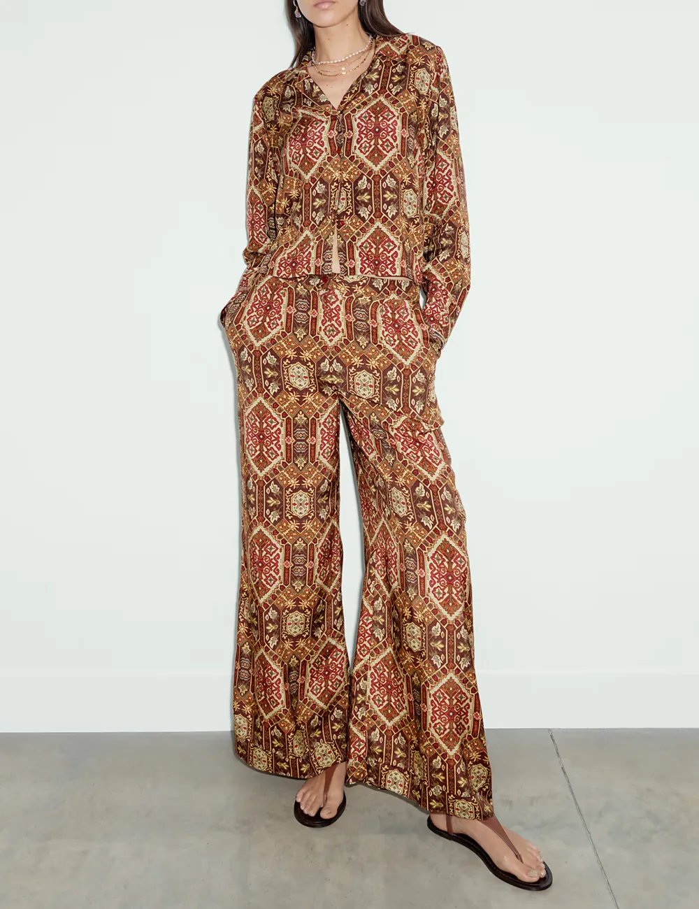 Tribal Elements Printed Shirt