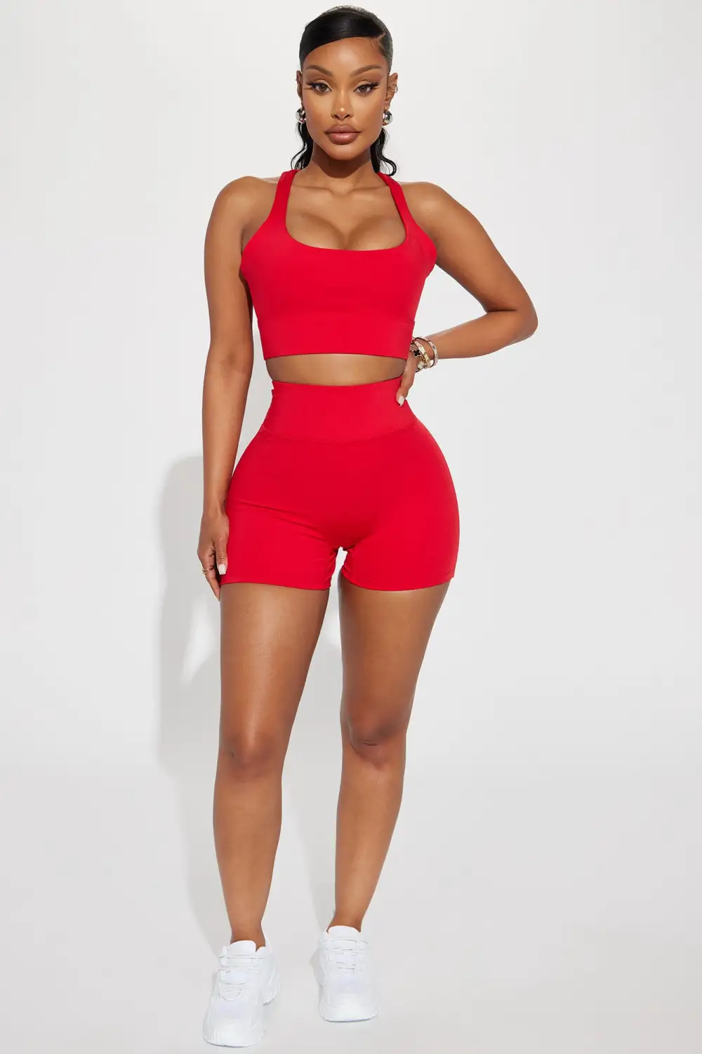 Progress Elevate Sports Bra - Red