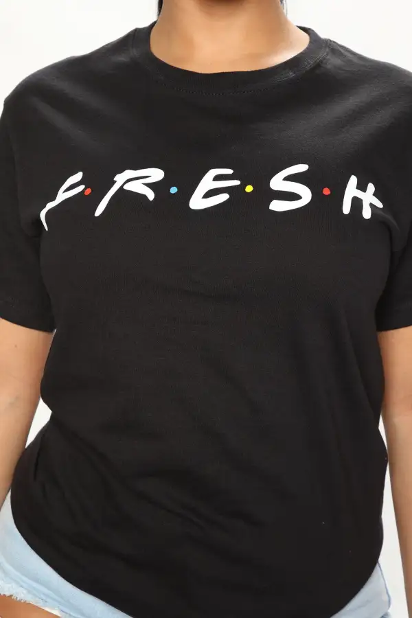Keepin' It Fresh T-Shirt - Black