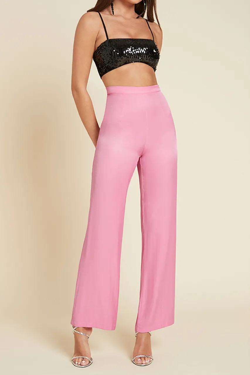 Sexy Super Short Sequined Camisole Top