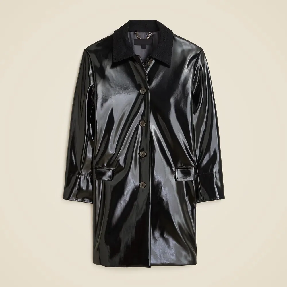 Trade in Faux Patent Leather Jackets