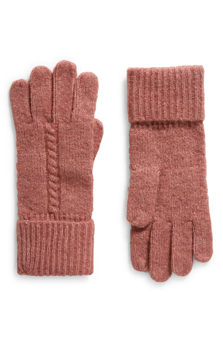 Cable Knit Gloves