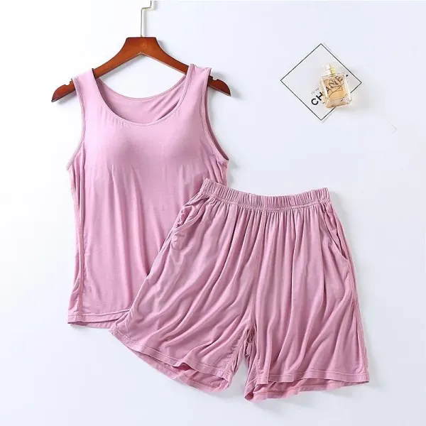 Women's Sports Suit With Built-In Bra