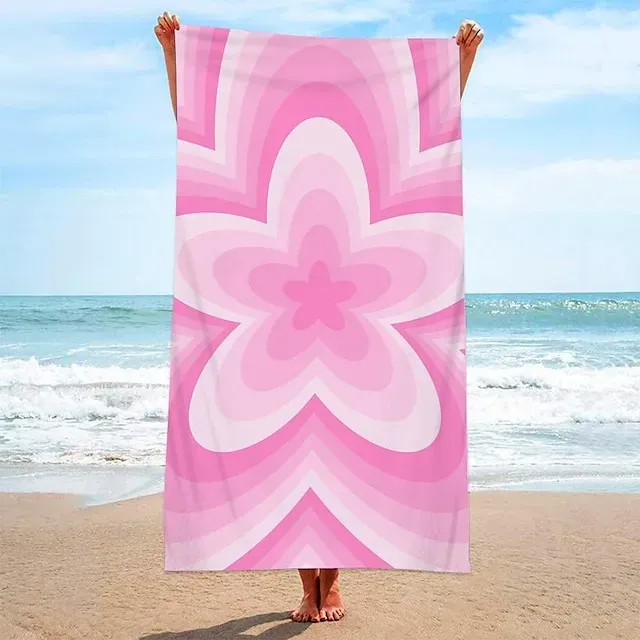 Microfiber Sand Free Beach Towel Quick Dry Super Absorbent Large Towels Blanket for Travel Pool Swimming Bath Camping Yoga Girls Women Men Adults