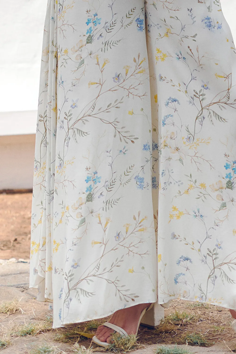 V-neck Casual Style Jumpsuit