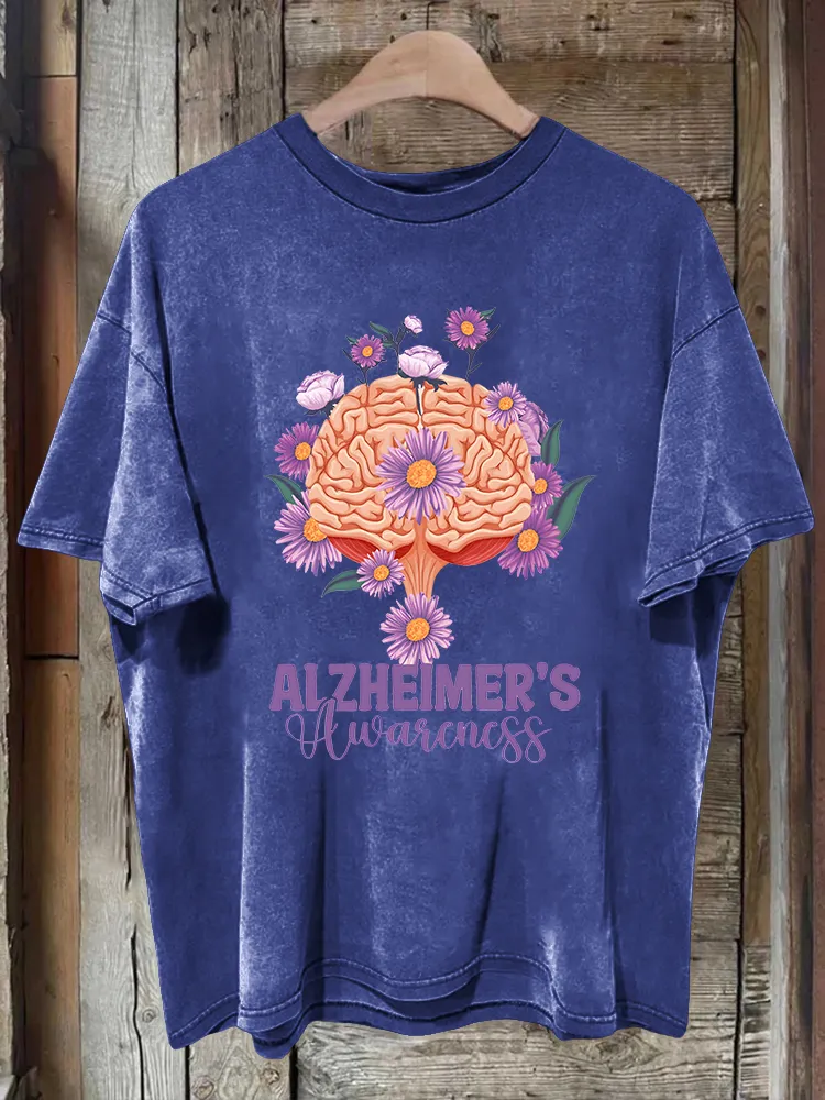 Men'S Alzheimer'S Awareaness T-Shirt