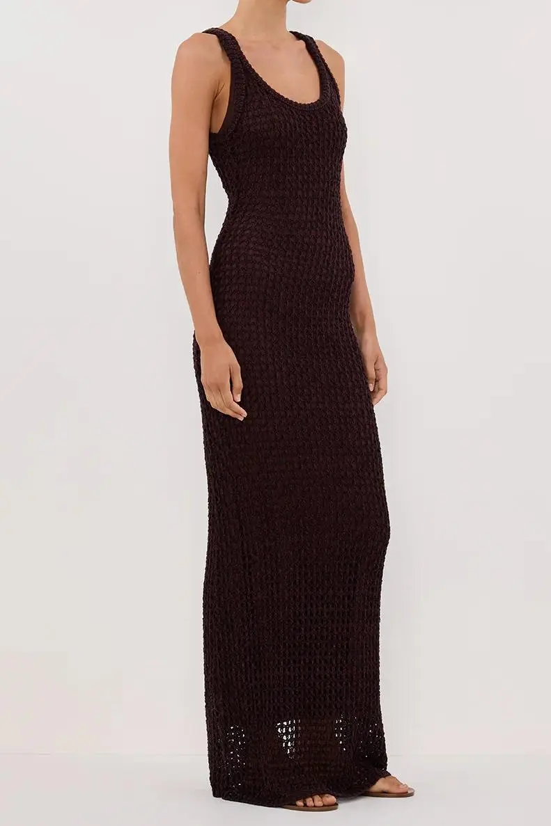 CROCHET MAXI DRESS