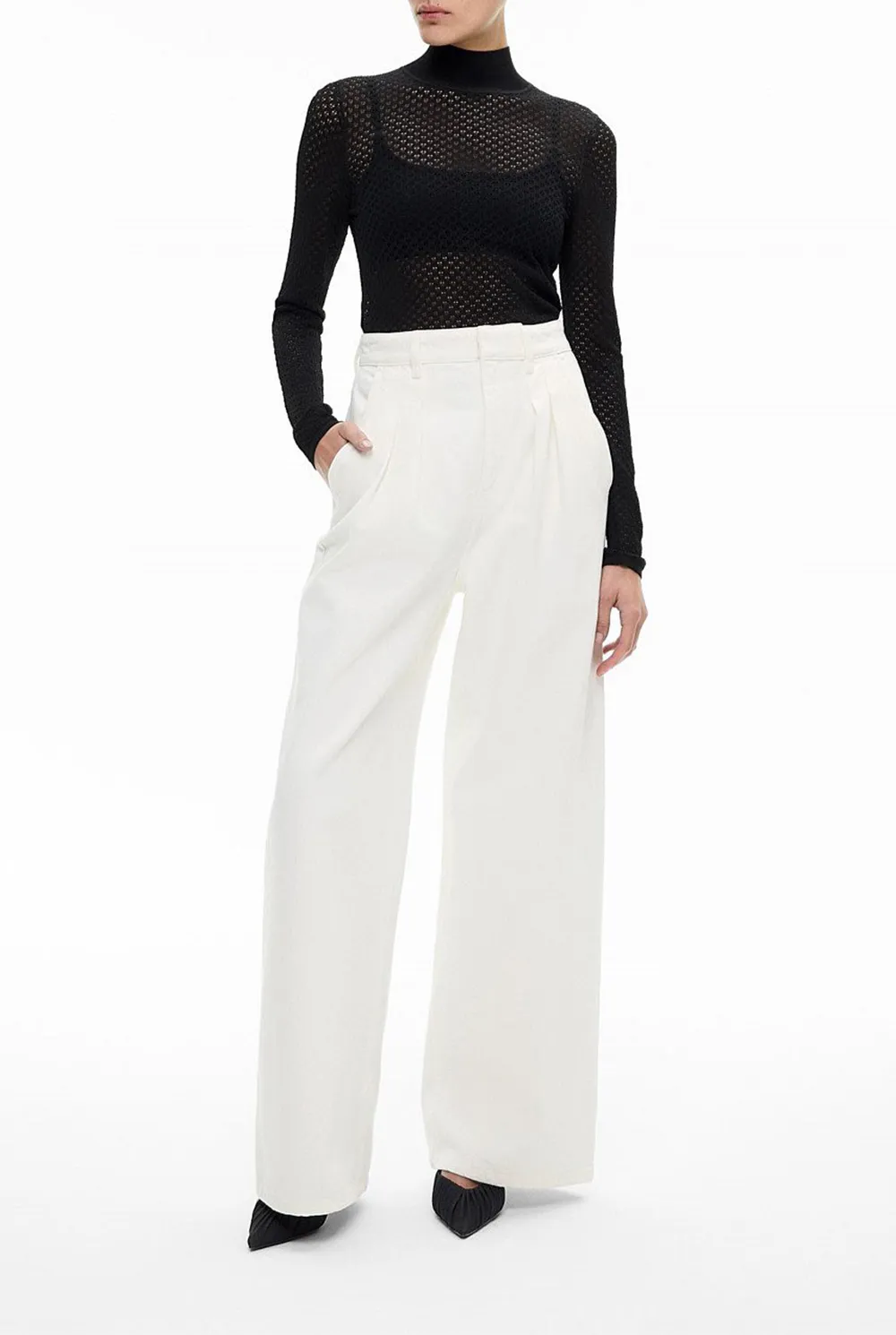 Customized White Jeans