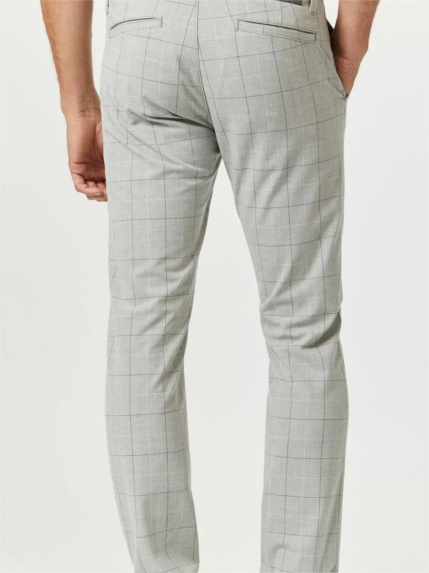 Slim Straight Pants