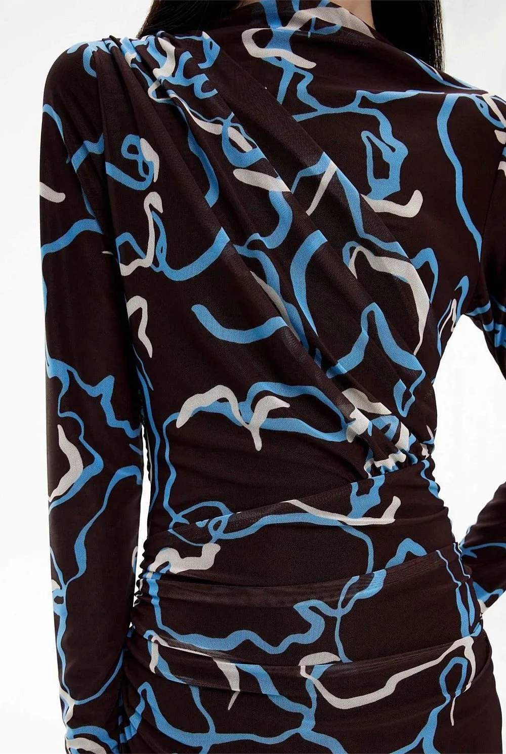 Artistic Printed Women's Dress