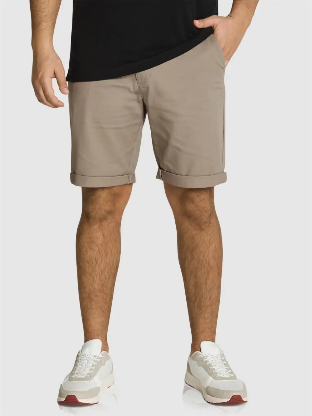 SOLID COLOR CANVAS SHORTS