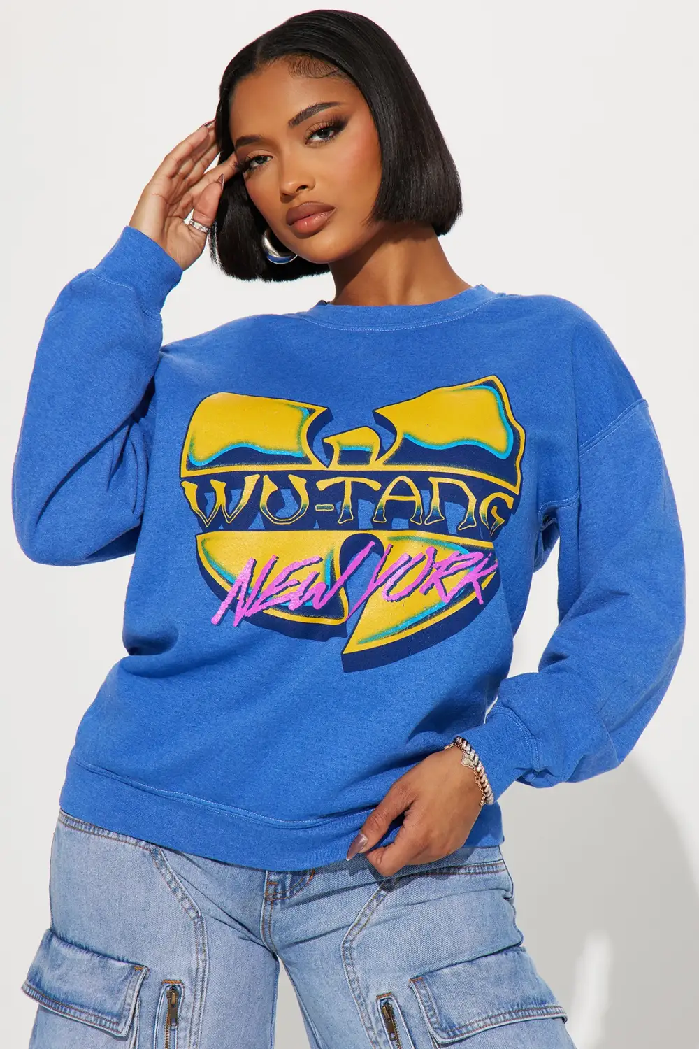Wutang New York Sweatshirt - Blue
