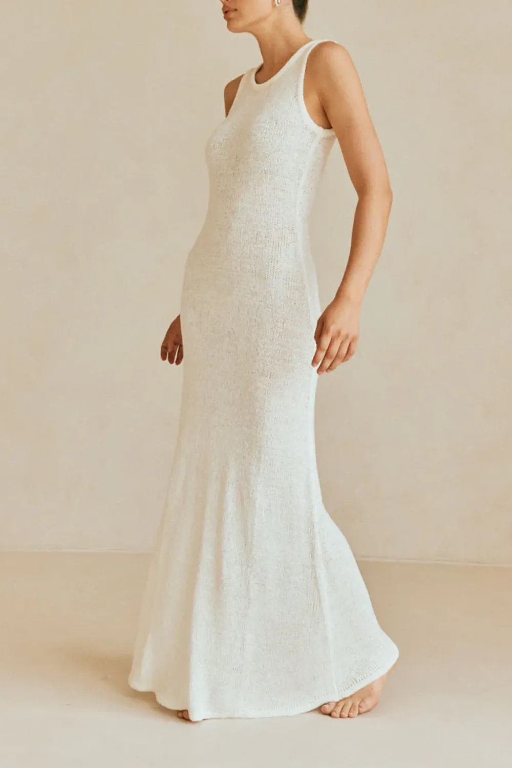 Sleeveless Knit Maxi Dress