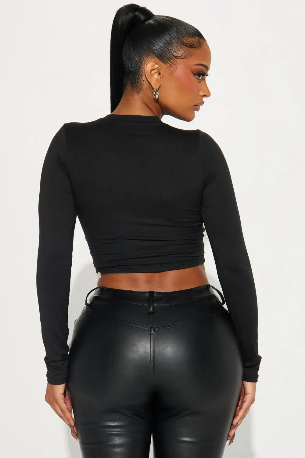 Liquid Sunshine Cut Out Graphic Tee - Black