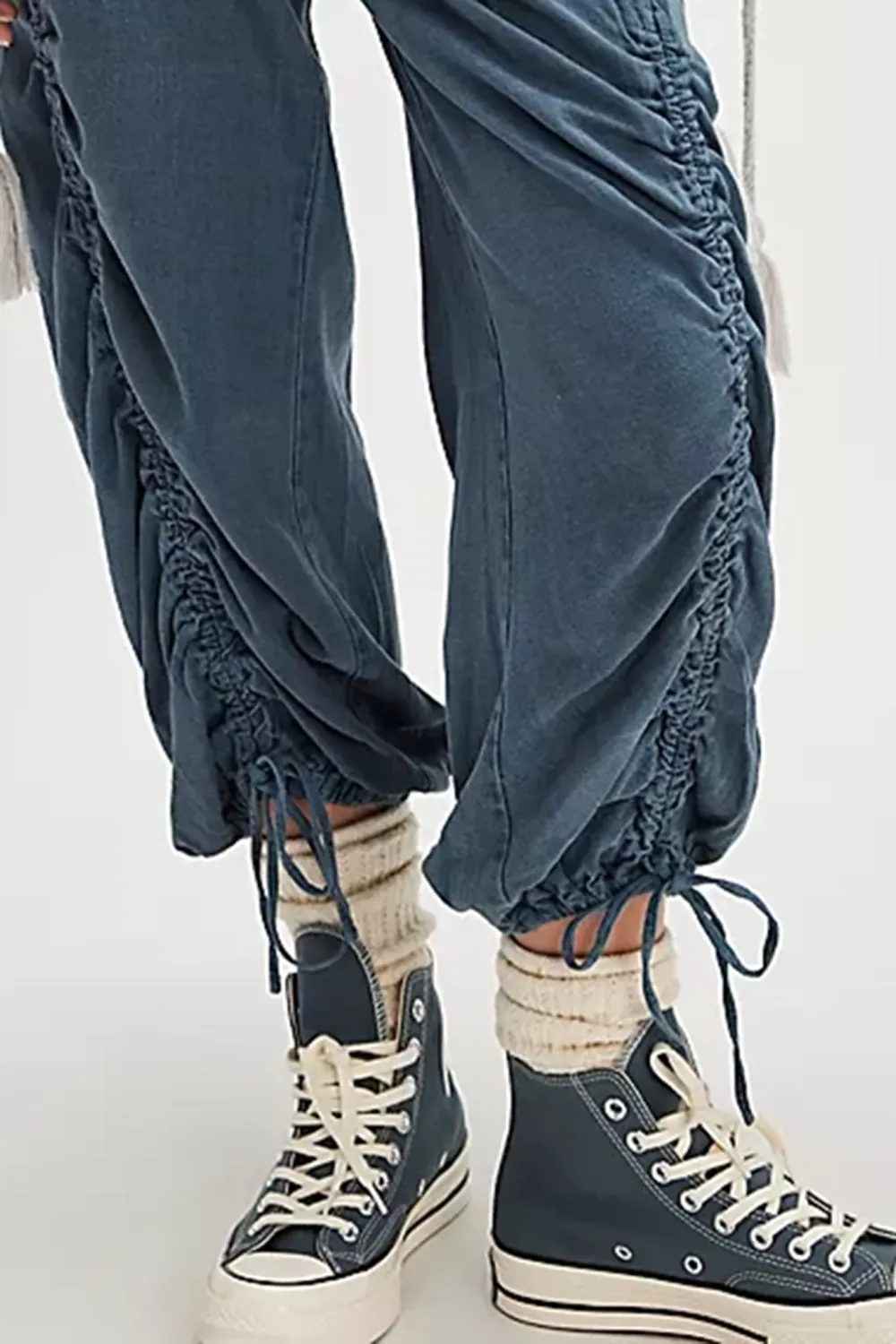 Utility Style Drawstring Pants