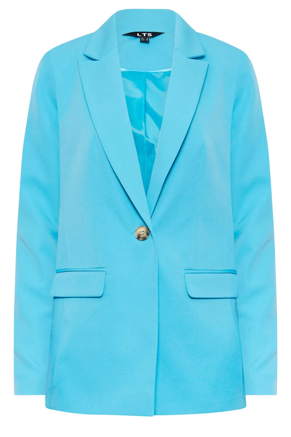LTS Tall Bright Blue Tailored Blazer