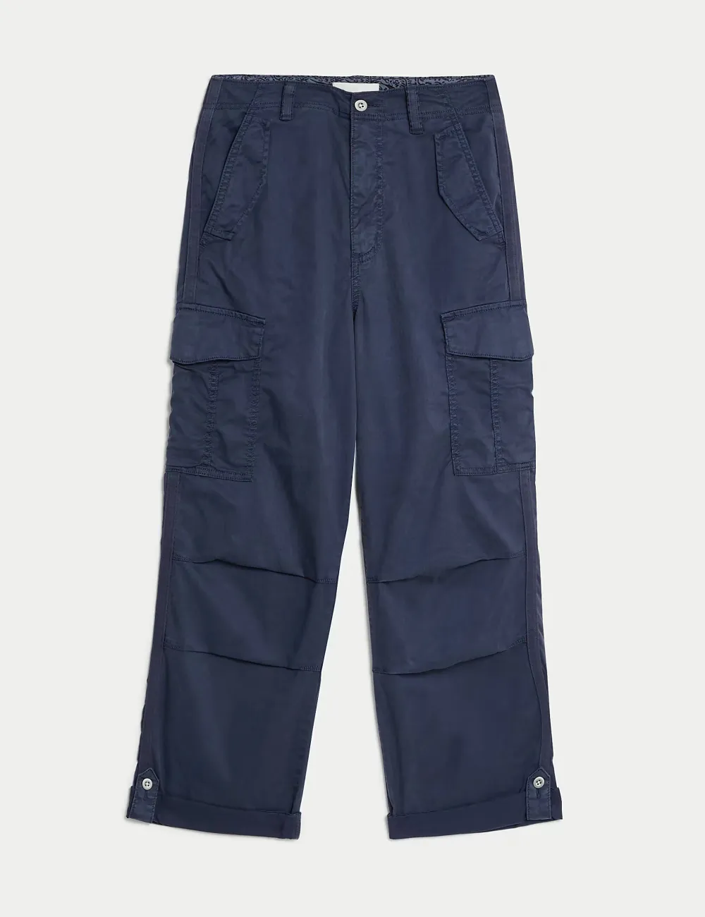 Tea Dyed Cropped Trousers