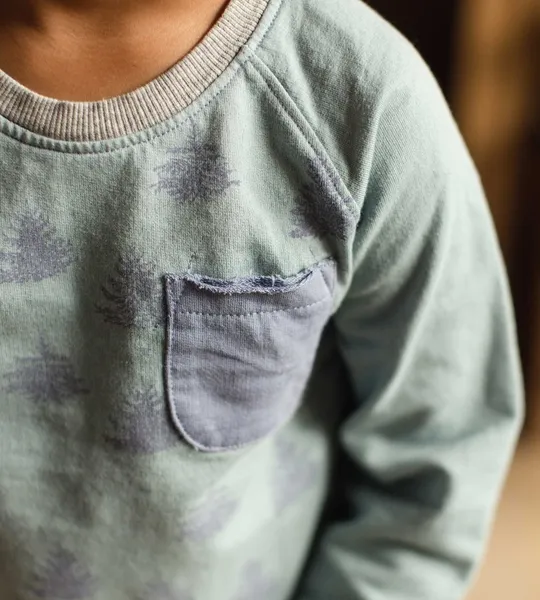 Icy Trees Boy Top and Pants Set