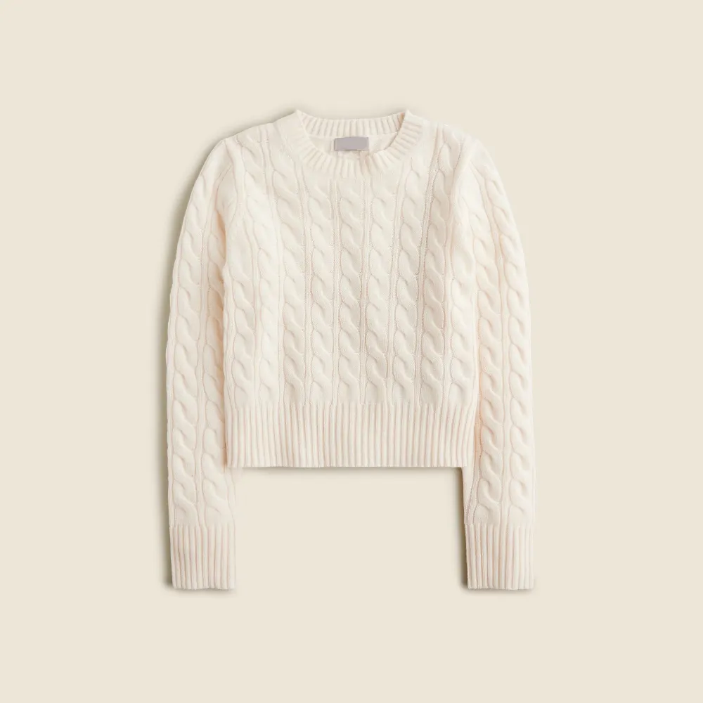 Cashmere Cable-Knit Casual Sweaters