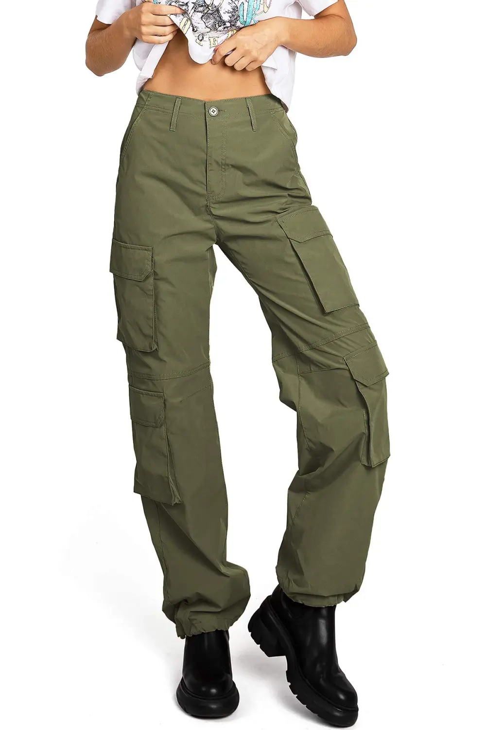 Cargo Pocket Skater Pants