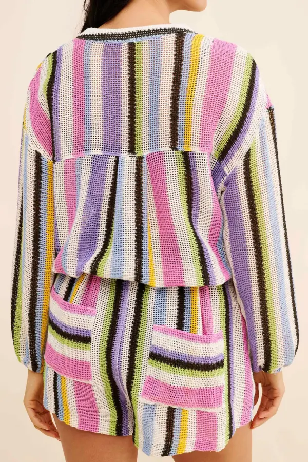 Sun Up Stripe Romper