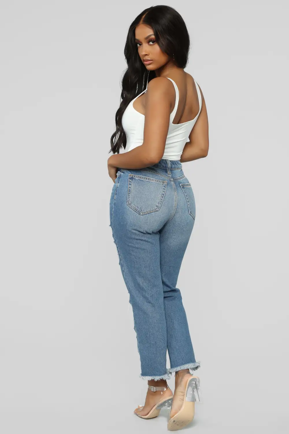 Until The End Bodysuit - White