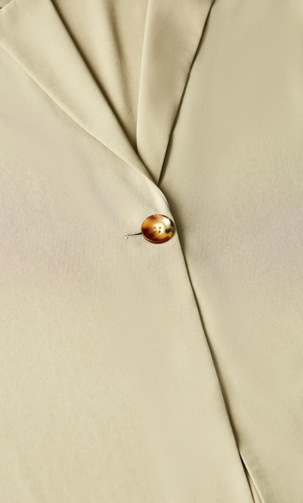 Evans Olive Green Oversized Blazer