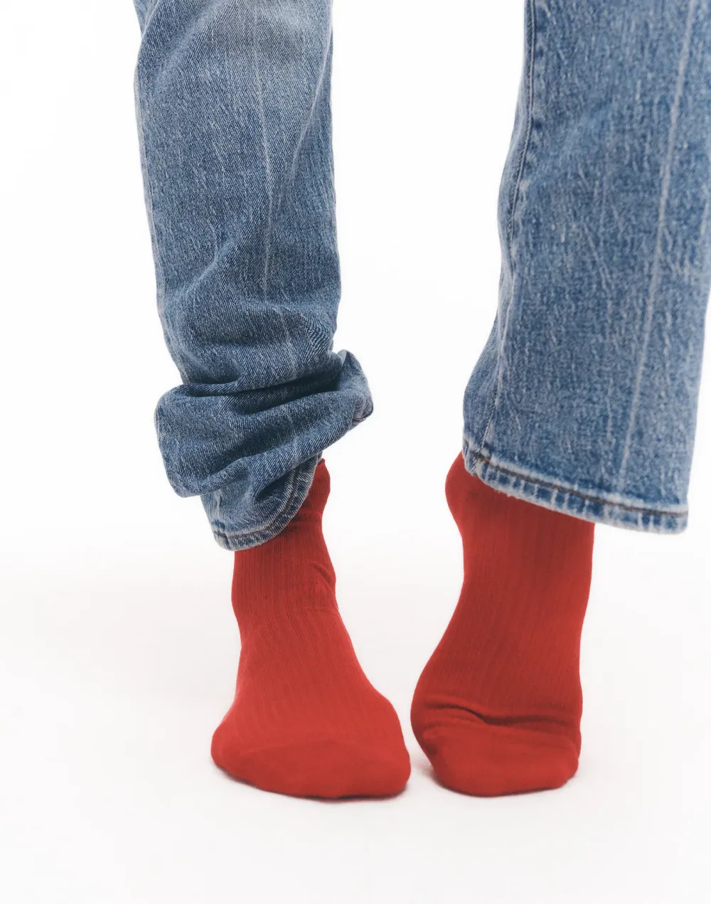 Two-Pack Semi-Sheer Ankle Socks