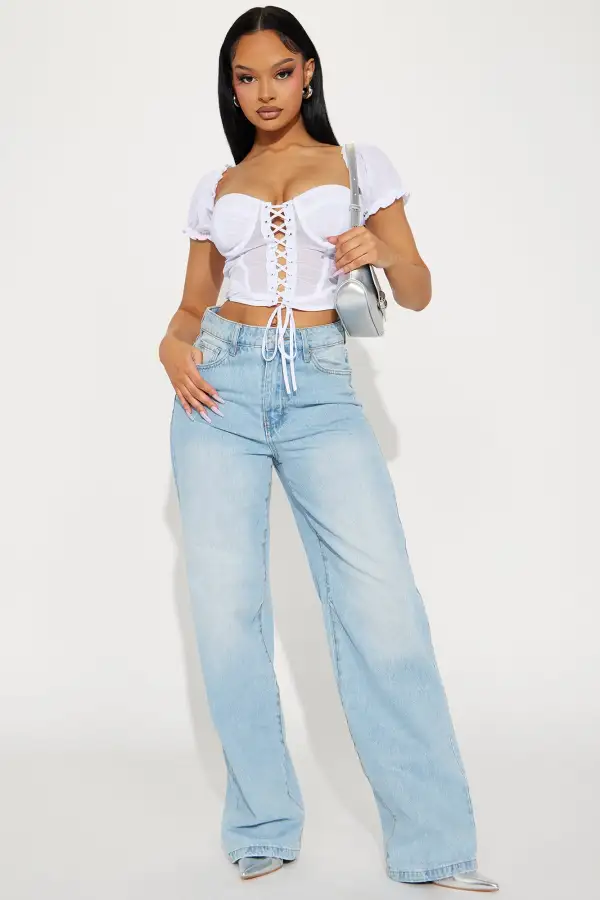 Romanticize Corset Top  - Ivory