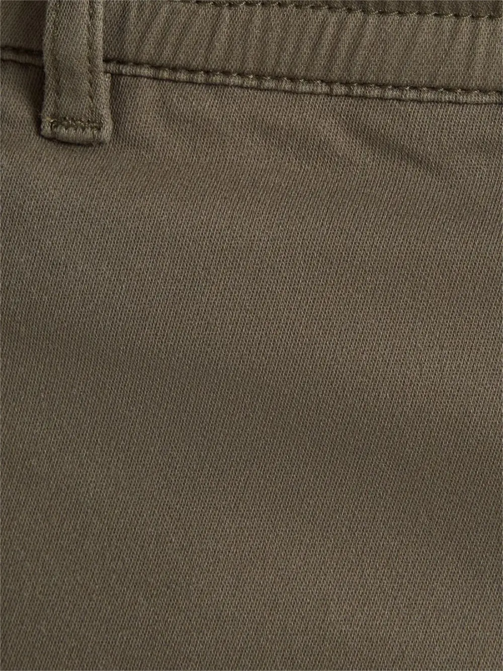 KHAKI KNIT CARGO SHORTS