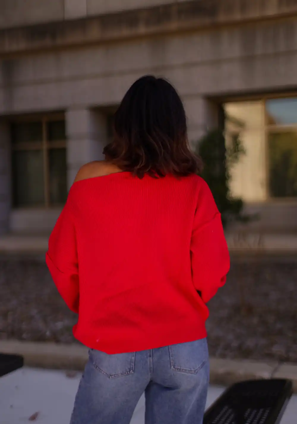 Oversized Boatneck Sweater