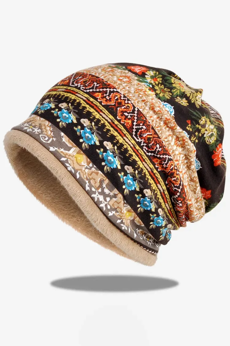 Fashion Fleece Windproof Ear Protection Warm Hat