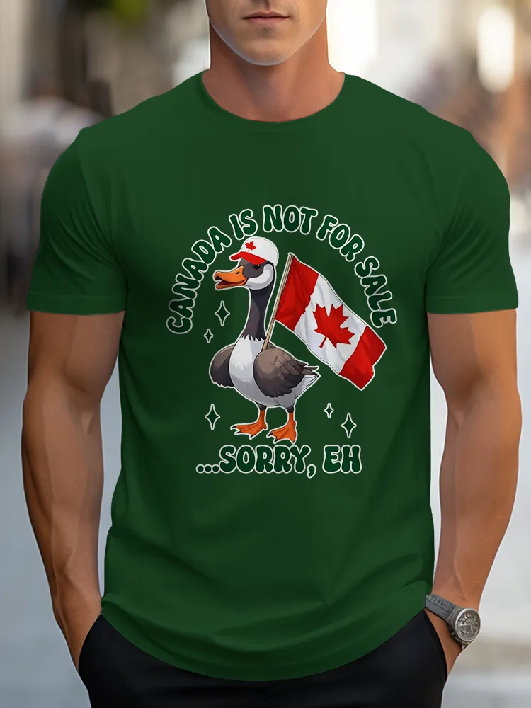 Men'S Canada Is Not For Sale Sorry T-Shirt