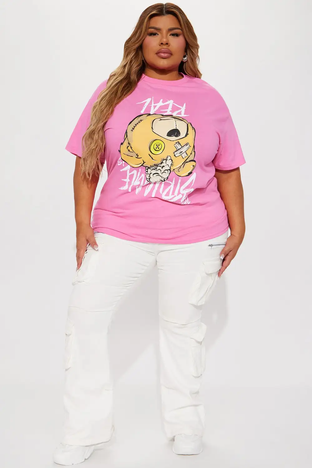 Today Is Cancelled Graphic Tee - Pink