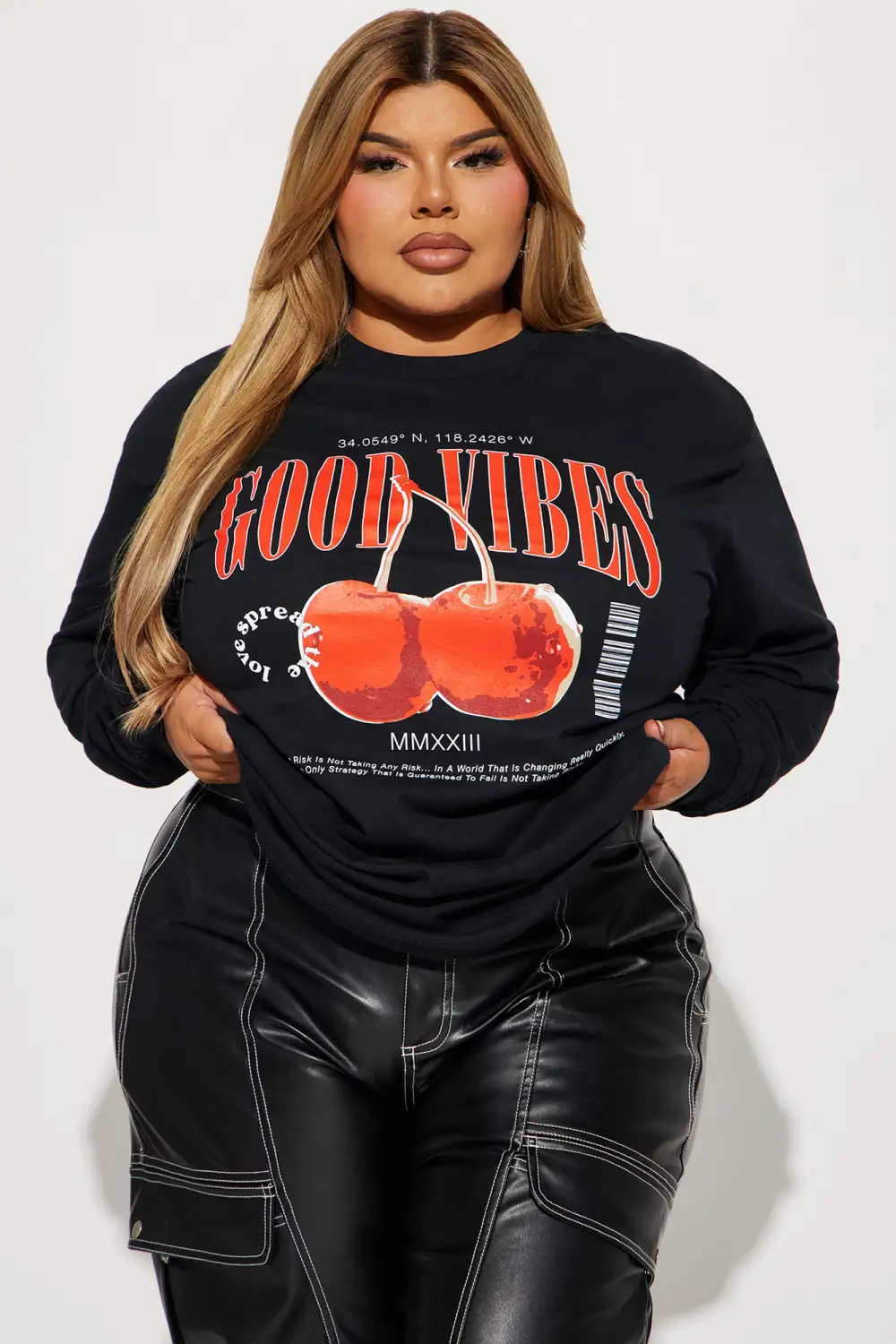 Good Vibes Spread The Love Tee - Black