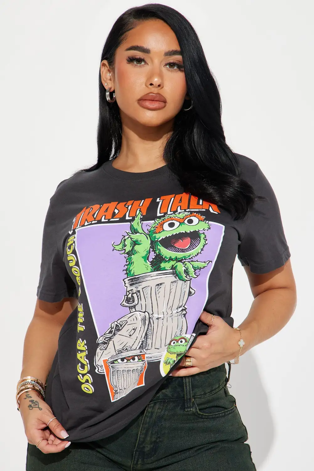 Trash Talk Oscar Grouch Tee - Black