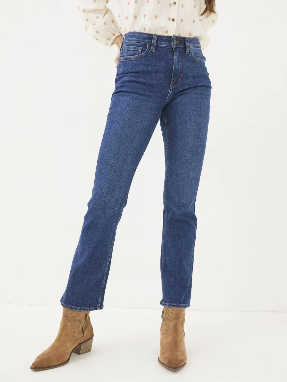 Indigo/Blue Bootcut Jeans