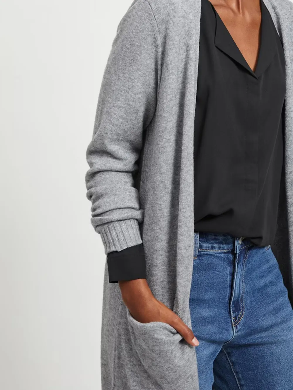 Plain Colored Casual Style Knitwear Sweaters