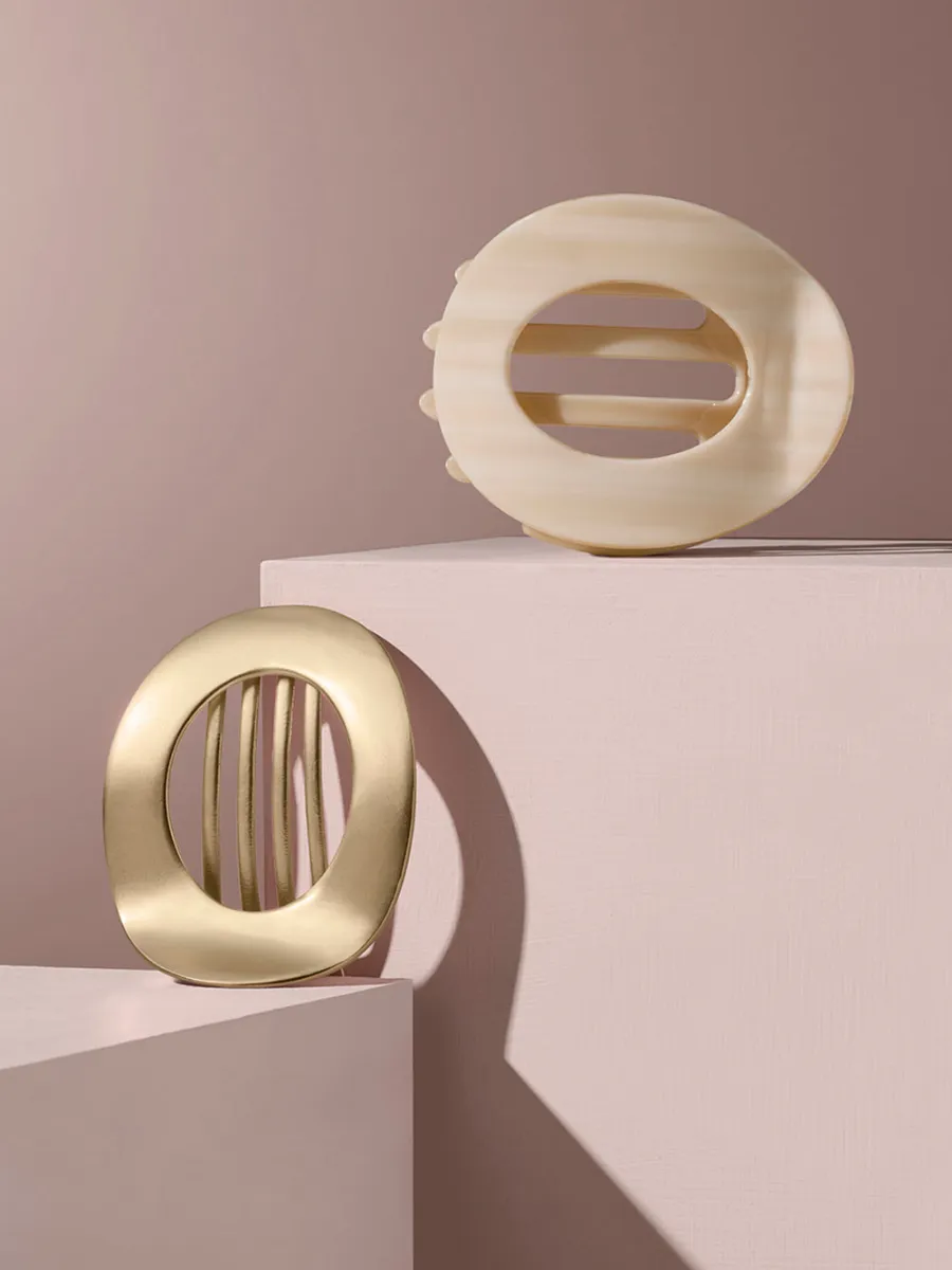 Oval Minimalist Hair Clip