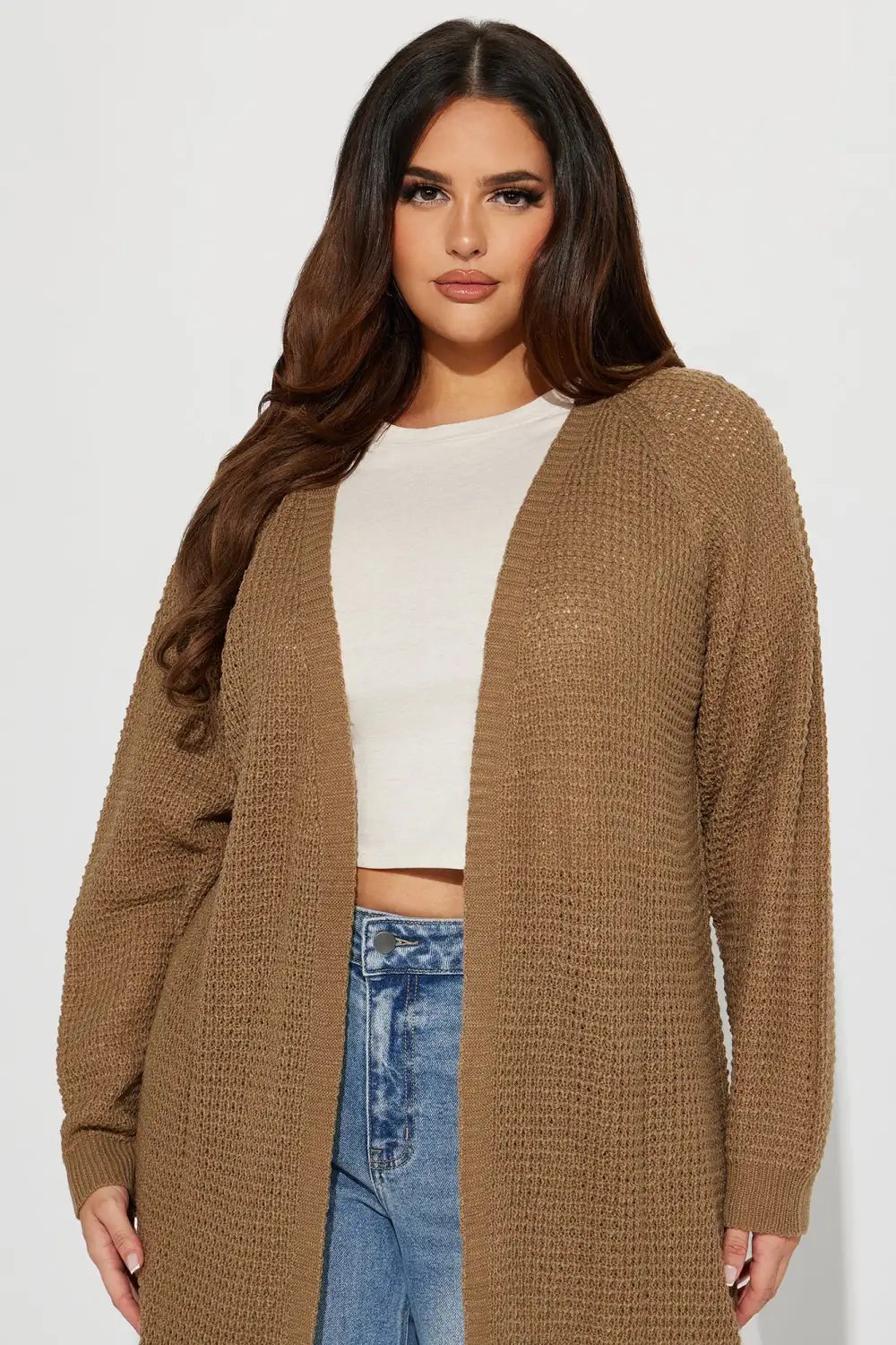 Stayin' Close By Cardigan - Khaki