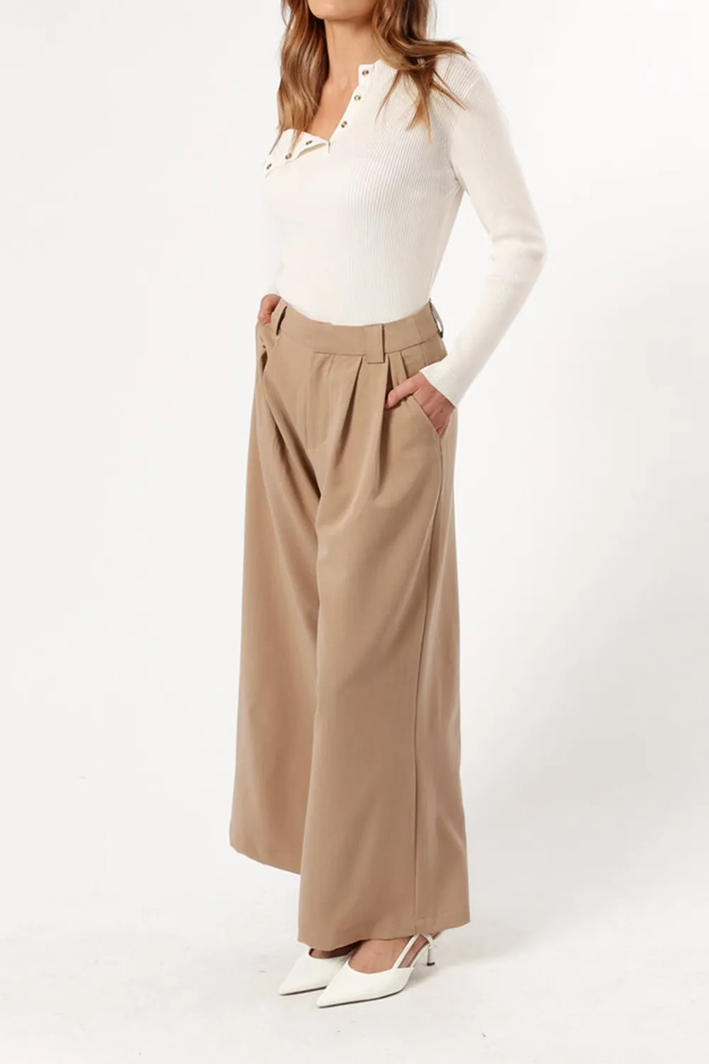 SAND SUIT PANT