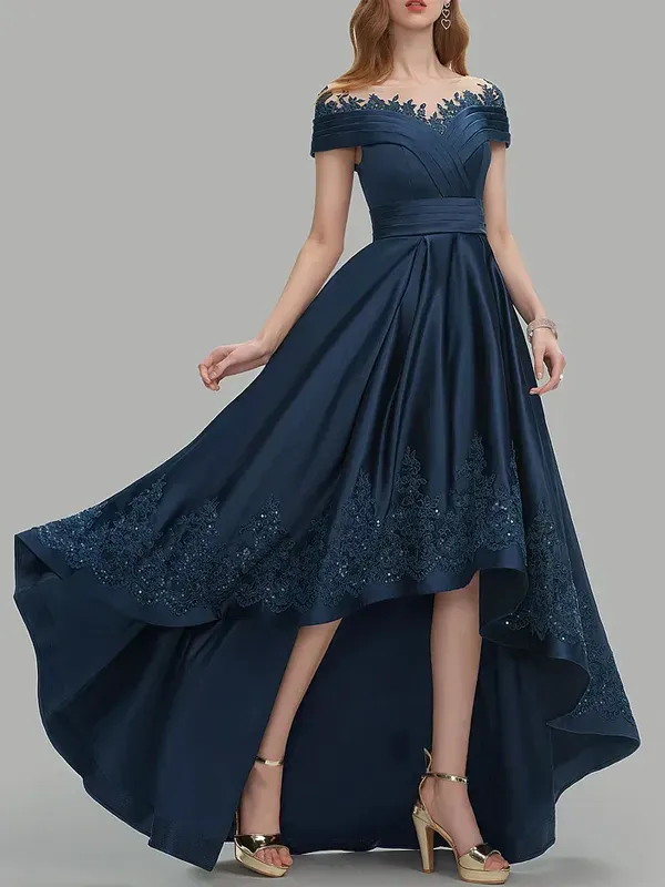 Women's Solid Color Embroidered Maxi Dress