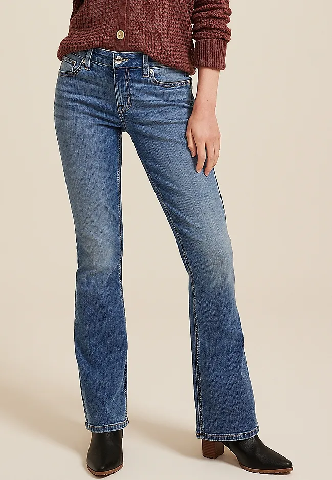 Classic Flare Mid Rise Jean
