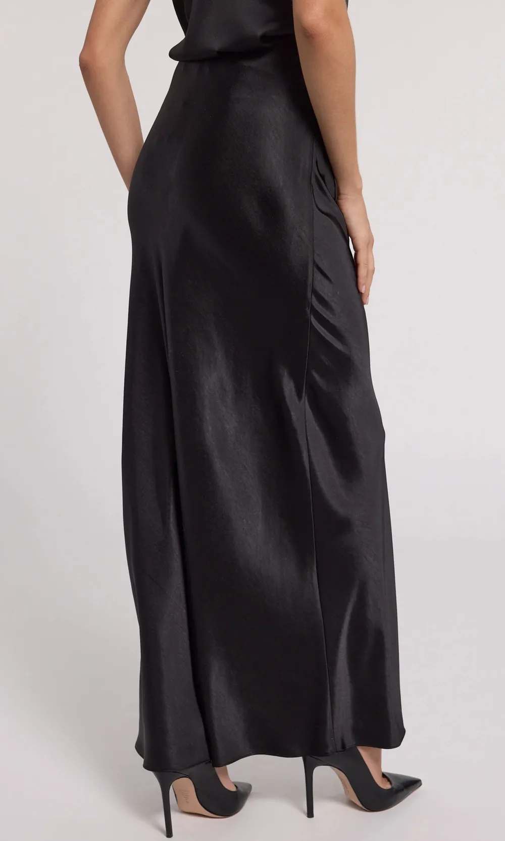 Satin Maxi Skirt