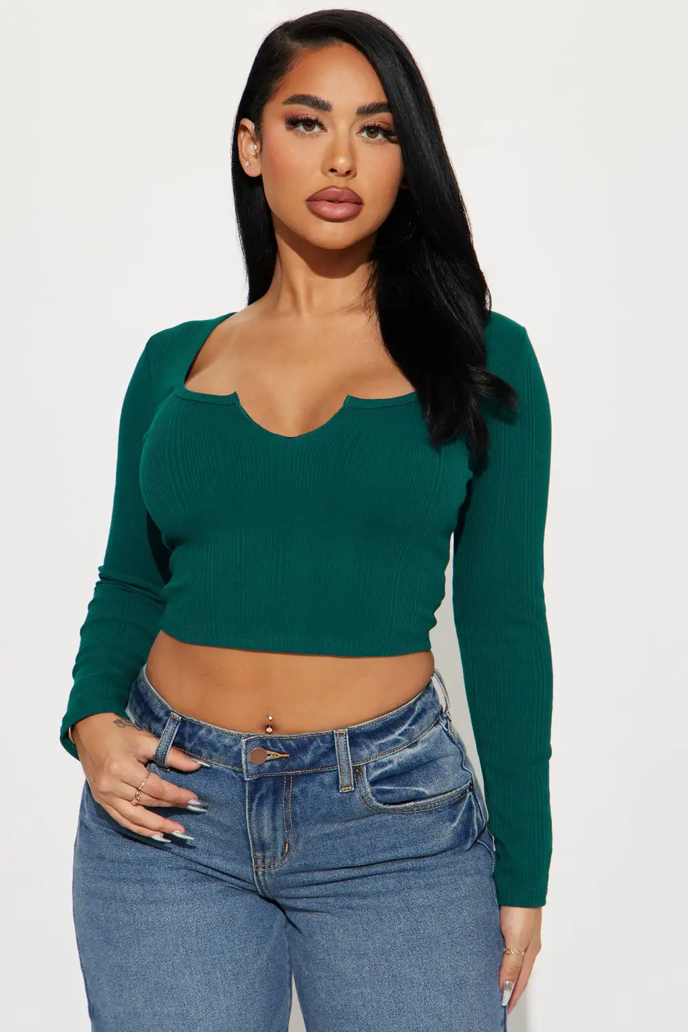 Takin It Up A Notch Top - Green