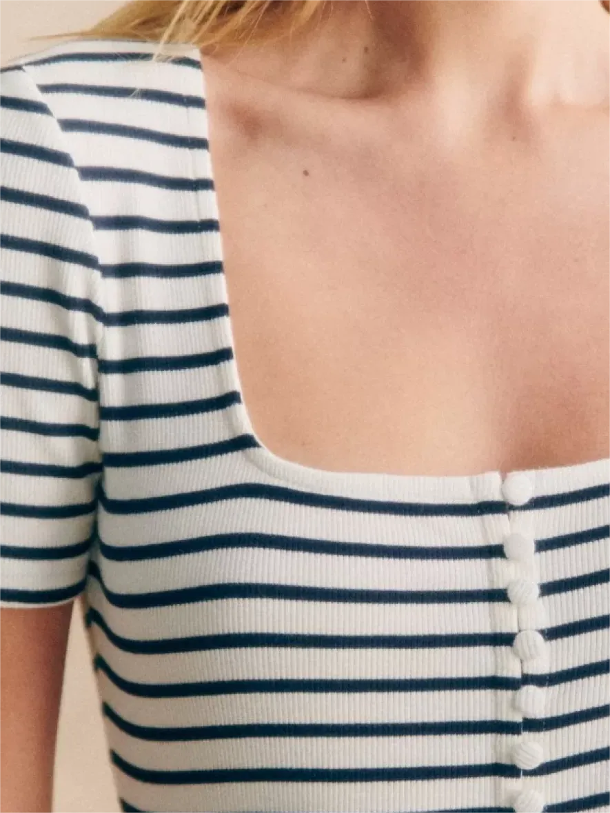 Striped Print T-Shirt